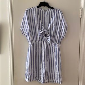 Rails Keyhole Tie Front Dress